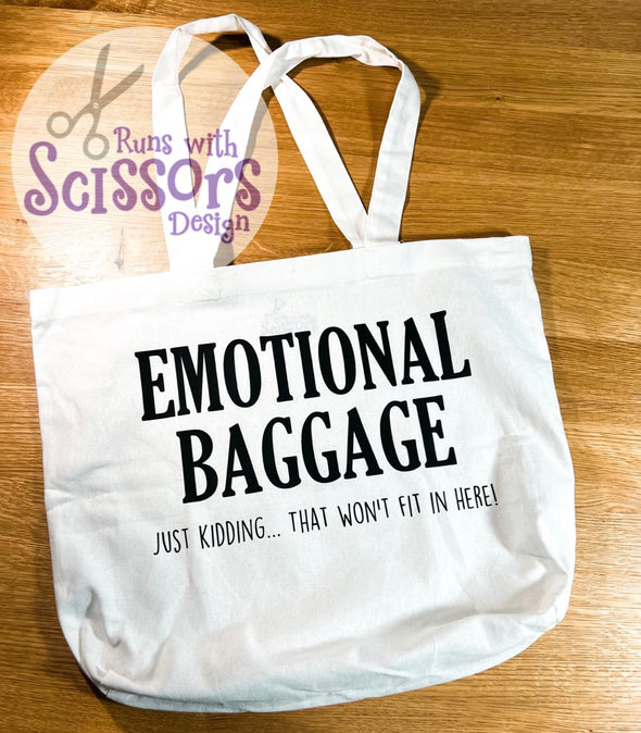Emotional Baggage Tote Bag