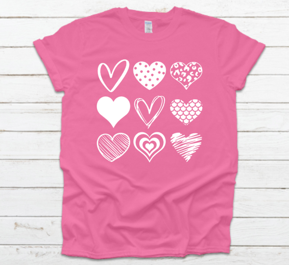 Happy Hearts Ladies Fit