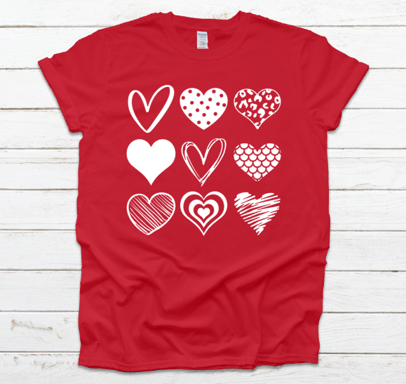 Happy Hearts Unisex Fit