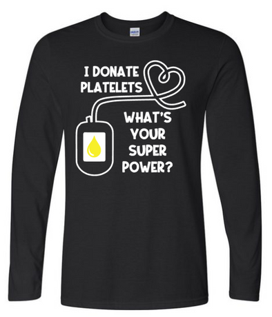 Platelets Super Power Long Sleeve