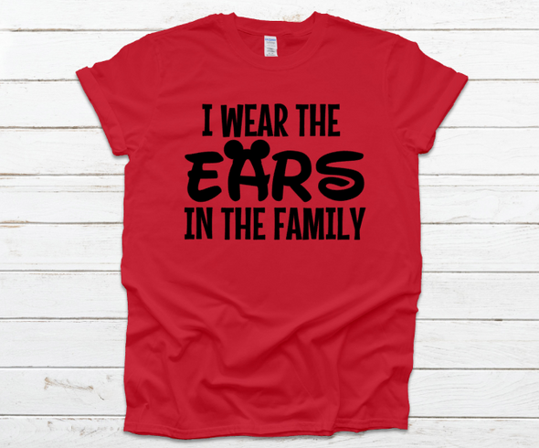 I Wear the Ears Unisex Fit