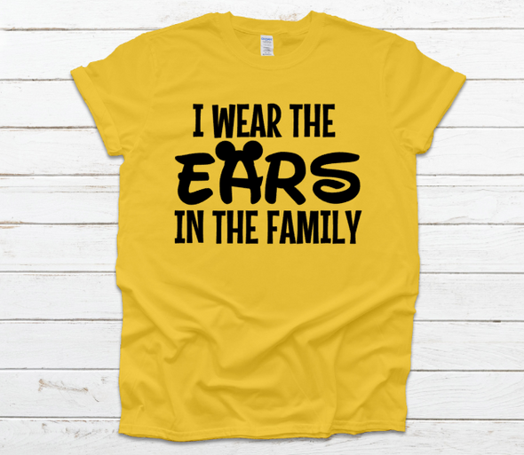 I Wear the Ears Unisex Fit