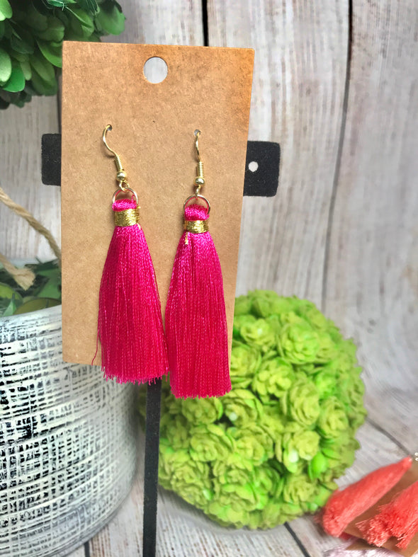 Tassels with Gold Detail