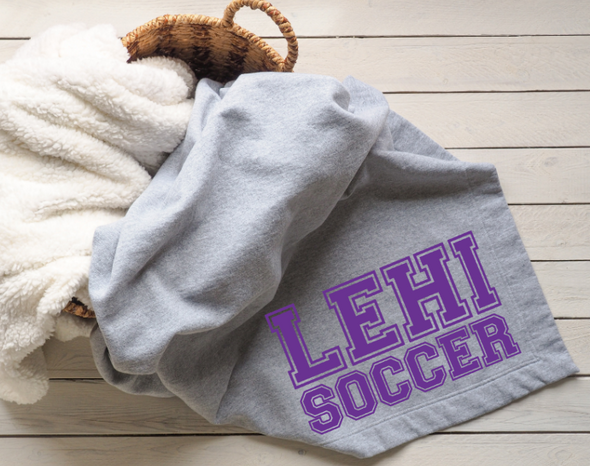 Lehi Soccer Blanket