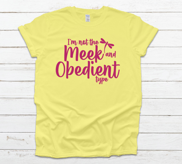 Meek and Obedient Unisex Fit