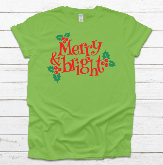 Merry & Bright Unisex Fit