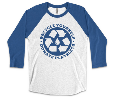 Recycle Yourself Circle Baseball Shirt
