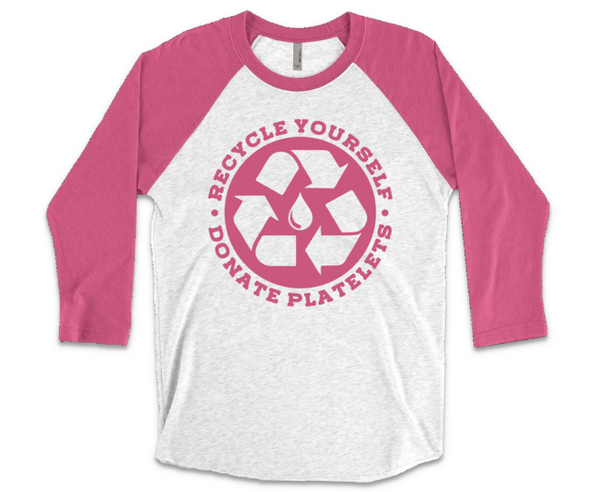 Recycle Yourself Circle Baseball Shirt