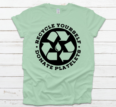 Recycle Yourself Circle Unisex Fit