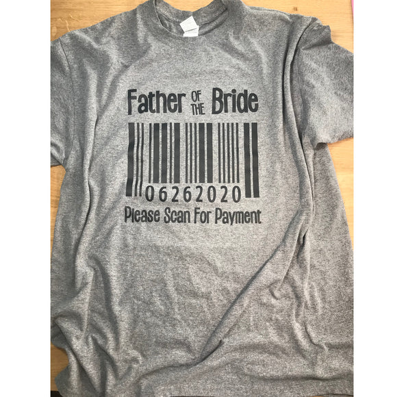 Father of the Bride Barcode