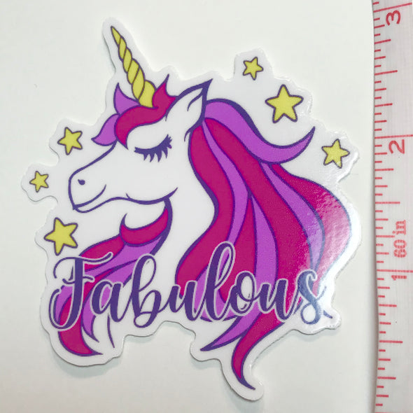 Fabulous Unicorn Sticker