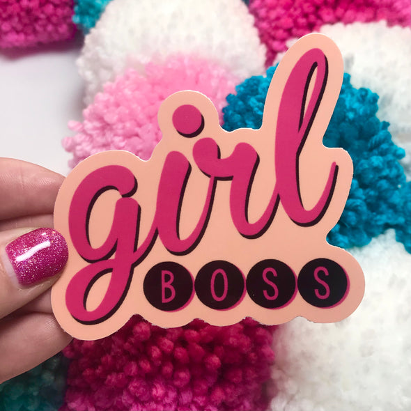 Girl Boss Sticker