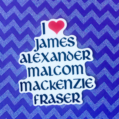 I Love JAMMF Sticker
