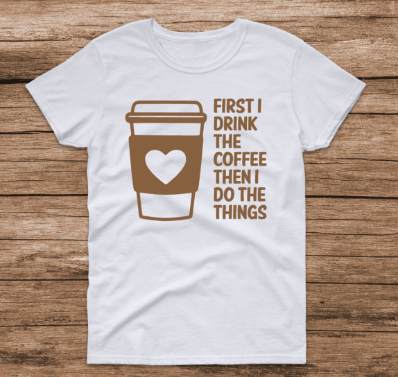 First I Drink The Coffee Unisex Fit