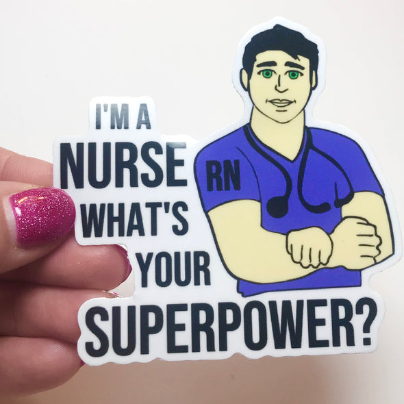 I’m a Nurse Sticker