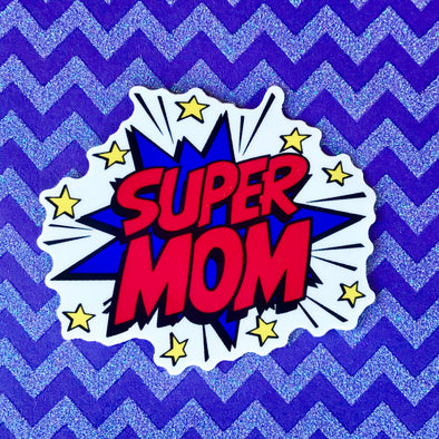 Super Mom Sticker