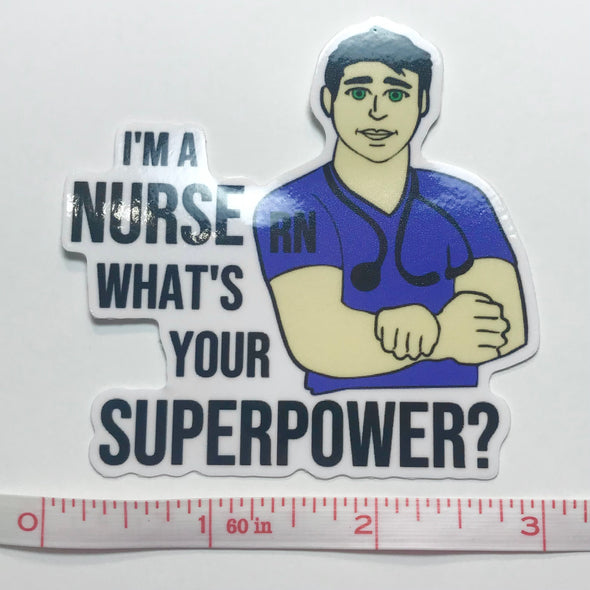 I’m a Nurse Sticker