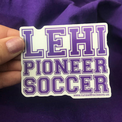 Lehi Soccer Sticker