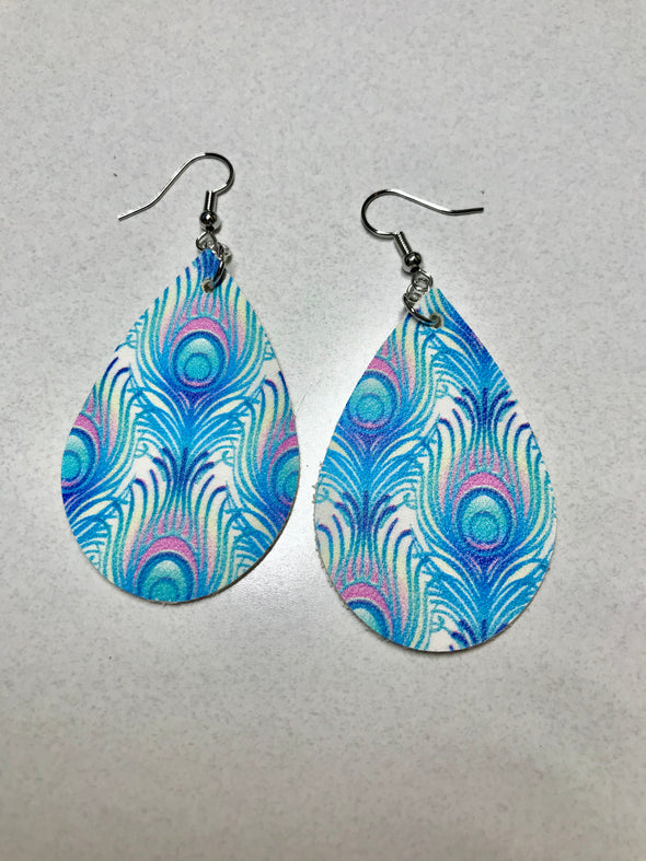 Peacock Teardrops